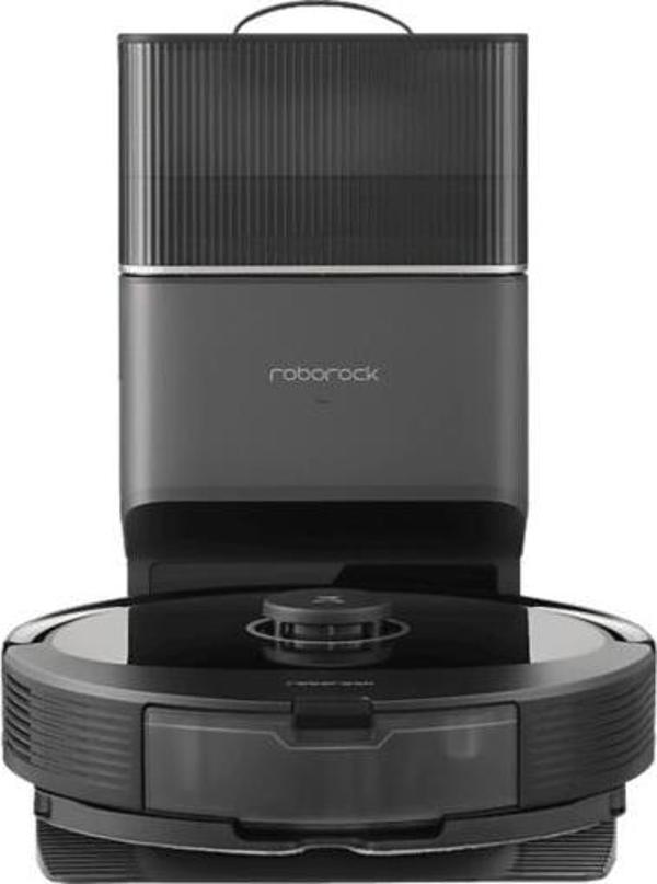 Roborock Q8 Max Plus Siyah Çöp İstasyonlu Akıllı Robot Süpürge - Image 1