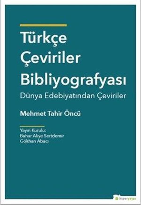 Türkçe Çeviriler Bibliyografisi - Hiperlink - Image 1