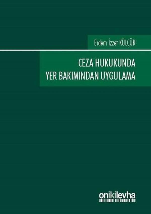 Ceza Hukukunda Yer Bakımından Uygulama - On İki Levha Yayıncılık - Image 1