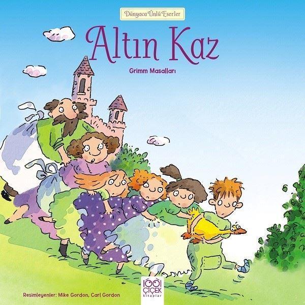 Altın Kaz-Dünyaca Ünlü Eserler - 1001 Çiçek - Image 1