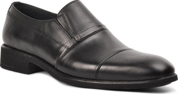 Ayakmod 2537 Siyah Hakiki Deri Erkek Günlük Ayakkabı - Image 1