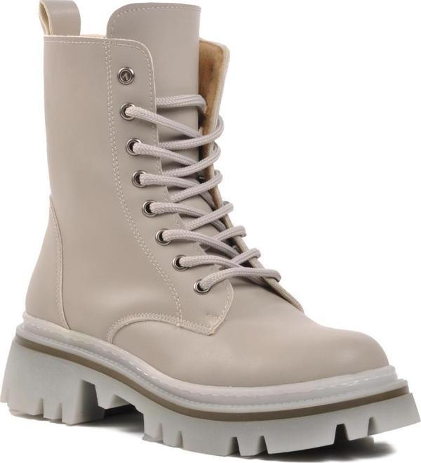 Ayakmod 332086 Gri İçi Polarlı Kadın Postal Bot - Image 1