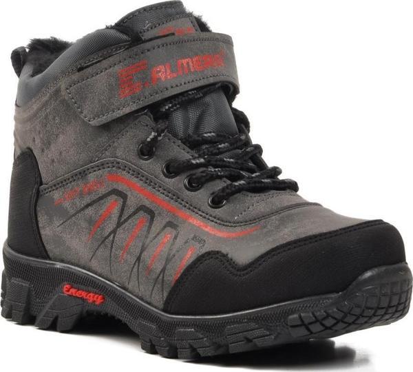 Ayakmod 437-F Füme-Siyah İçi Kürklü Çocuk Outdoor Bot - Image 1