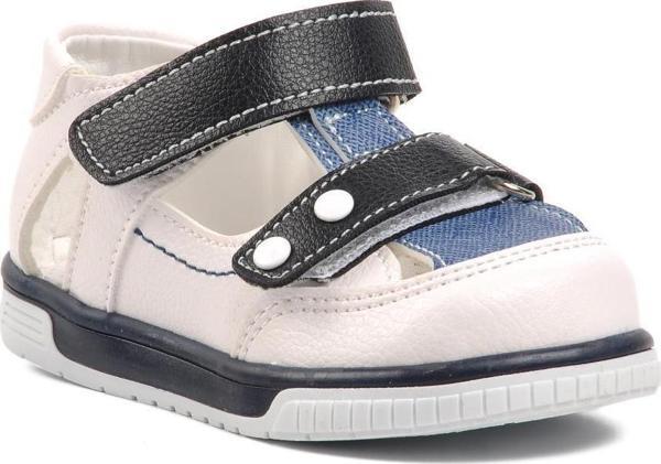 Ayakmod Arz 3200-B Beyaz-Kot Mavi Bebek Günlük Ayakkabı - Image 1