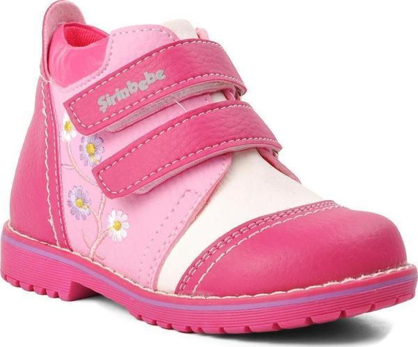 Ayakmod Şng 2301997-B Fuşya-Pembe Cırtlı Kız Çocuk Bot - Image 1