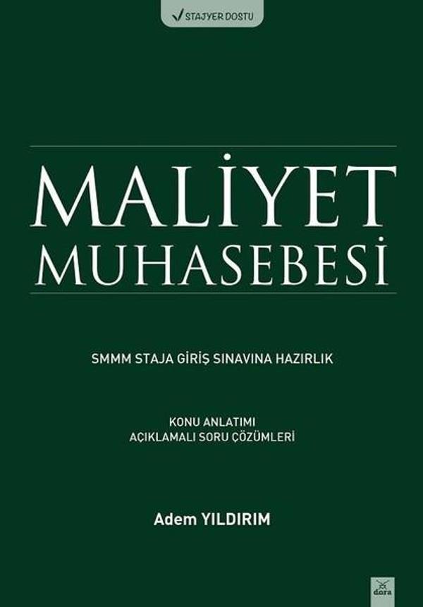 Maliyet Muhasebesi - Dora Yayıncılık - Image 1