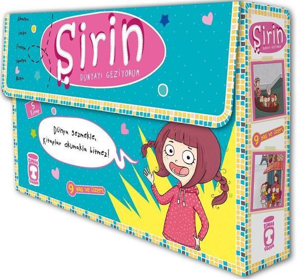 Şirin Dünyayı Geziyorum Set-5 Kitap Takım - Timaş Çocuk - Image 1