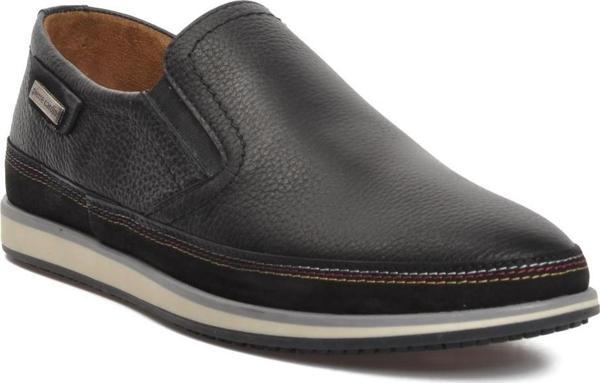 Pierre Cardin 62332 Siyah Floter Hakiki Deri Erkek Casual Ayakkabı - Image 1