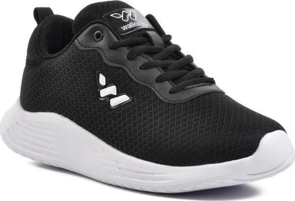 Walkway Aldan Siyah-Beyaz Fileli Hava Alan Unisex Spor Ayakkabı - Image 1