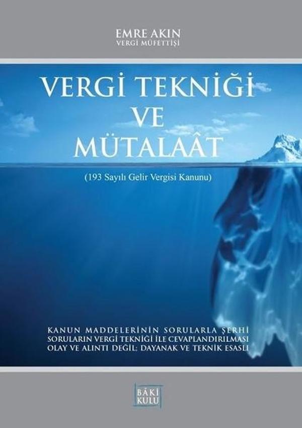 Vergi Tekniği ve Mütalaat - Cağaloğlu Yayınevi-Akademi - Image 1