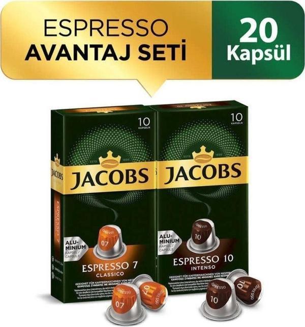 Espresso Kapsül Kahve Avantaj Seti 20 Kapsül - Image 1