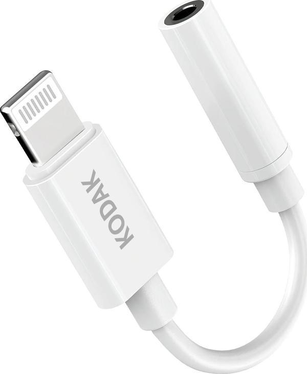 Kodak iPhone için AUX - Lightning Kablo - 11 cm - Image 1