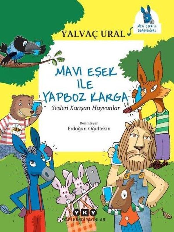 Mavi Eşek İle Yapboz Karga - Yapı Kredi Yayınları - Image 1
