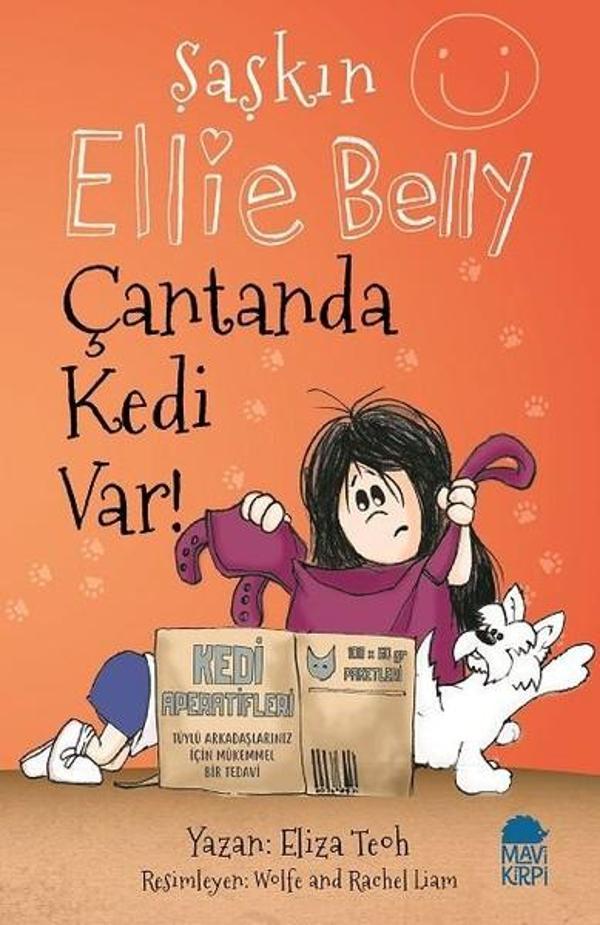 Çantanda Kedi Var-Şaşkın Ellie Belly - Mavi Kirpi - Image 1