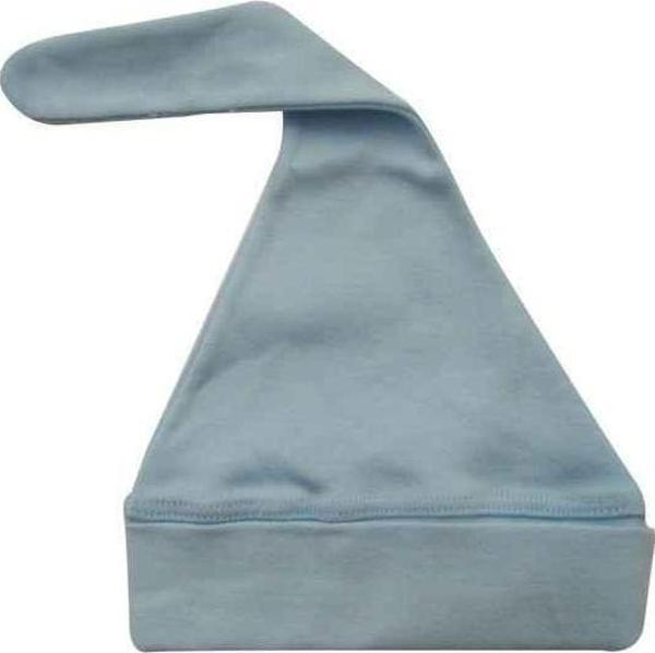 Sema Baby Üstten Bağcıklı Şapka - Mavi - Image 1