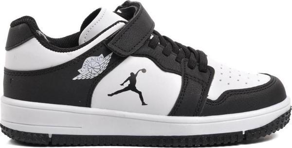 Ayakmod Haykat Kısa-F Siyah-Beyaz Çocuk Sneaker - Image 1