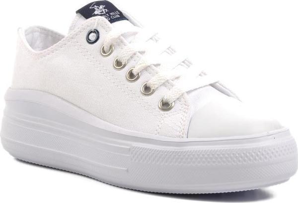 Beverly Hills Polo Club Po-30088 Beyaz Kadın Sneaker - Image 1