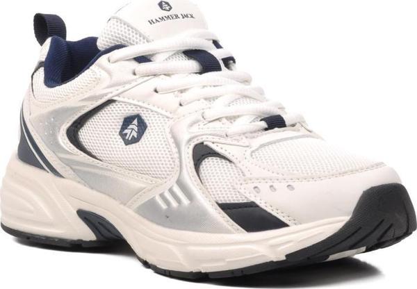 Hammer Jack Songa 101 23144 Beyaz-Lacivert Memory Foam Spor Ayakkabı - Image 1