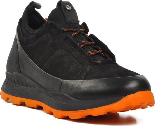 Pierre Cardin 10201 Siyah Hakiki Deri Erkek Sneaker - Image 1
