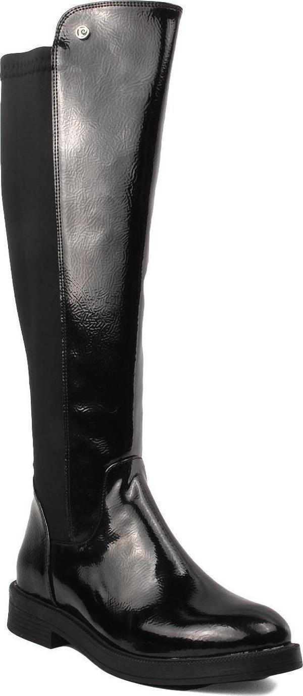 Pierre Cardin Pc-52066 Siyah Kırışık İçi Polarlı Kadın Çizme - Image 1