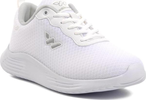 Walkway Aldan Beyaz Fileli Hava Alan Unisex Spor Ayakkabı - Image 1