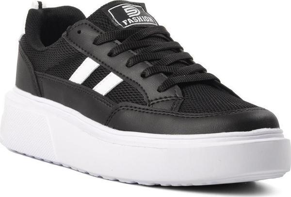 Walkway Deren-G Siyah-Beyaz Kadın Sneaker - Image 1