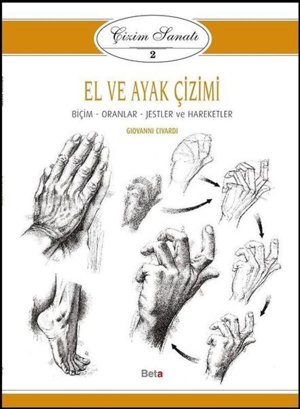 Çizim Sanatı 2-El ve Ayak Çizimi - Beta Kitap - Image 1