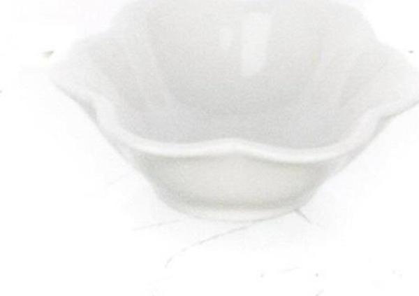 Ultraform Porselen Yuvarlak Dalgalı 6'lı Çerezlik Kase Takımı 7,5cm - Image 1