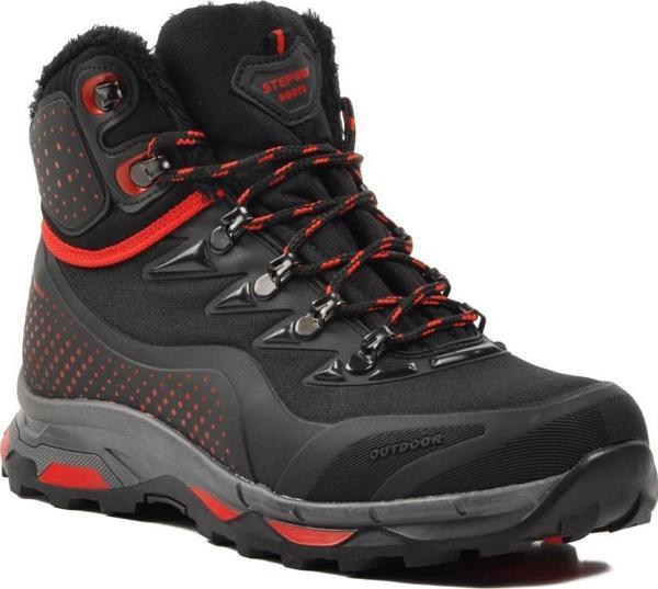 Walkway Kaleo Siyah-Kırmızı İçi Kürklü Erkek Outdoor Bot - Image 1