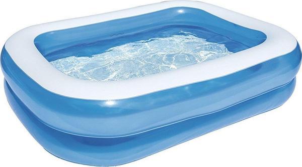 Bestway 54005, Büyük Bahçe-Teras Şişme Aile Havuzu-201x150x51cm - Image 1