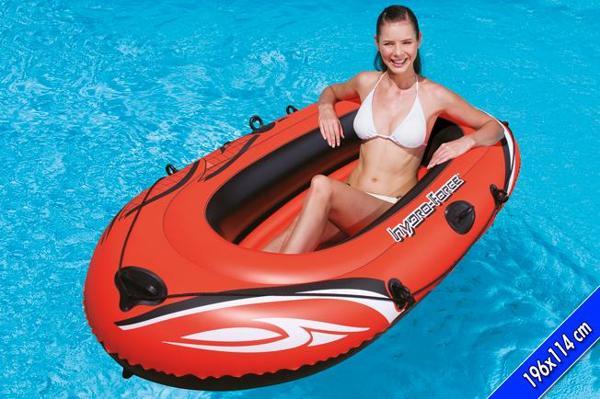 Bestway 61100, Hydro-Force Şişme Bot, 196x114 cm. -120 kg. - Image 1