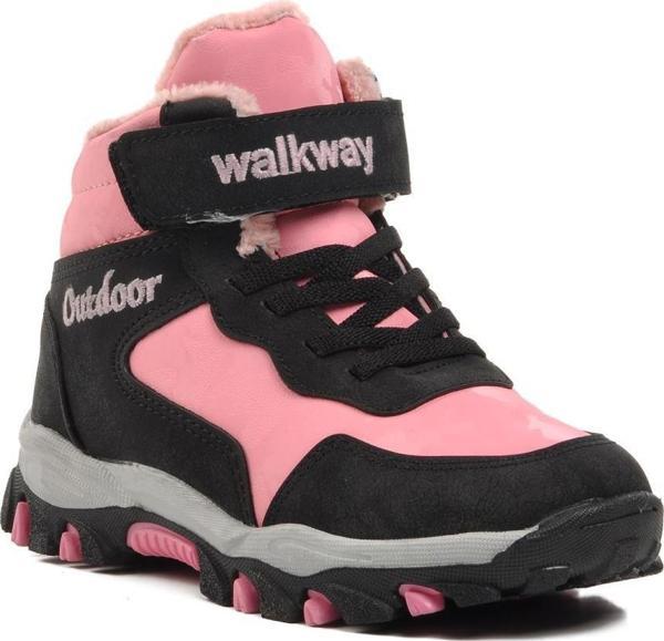 Walkway Leo-F Pembe İçi Kürklü Çocuk Outdoor Bot - Image 1