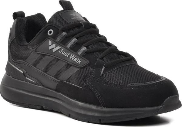 Walkway Medel Siyah-Siyah Erkek Spor Ayakkabı - Image 1