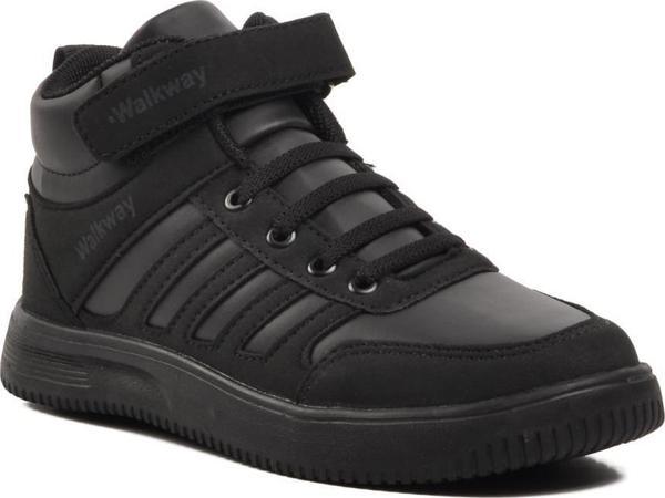 Walkway Mely Hi-F Siyah-Füme Cırtlı Çocuk Hi Sneaker - Image 1