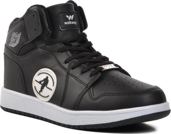 Walkway Sloga Hı Siyah-Siyah-Beyaz Erkek Hi Sneaker - Image 1