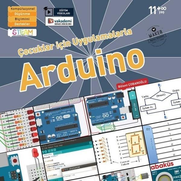 Çocuklar İçin Uygulamalarla Arduino-Eğitim Videolu - Abaküs Kitap - Image 1