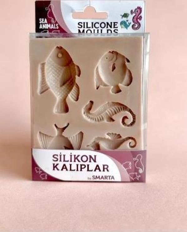 Smarta Silikon Kalıp  - Deniz Hayvanları - Image 1