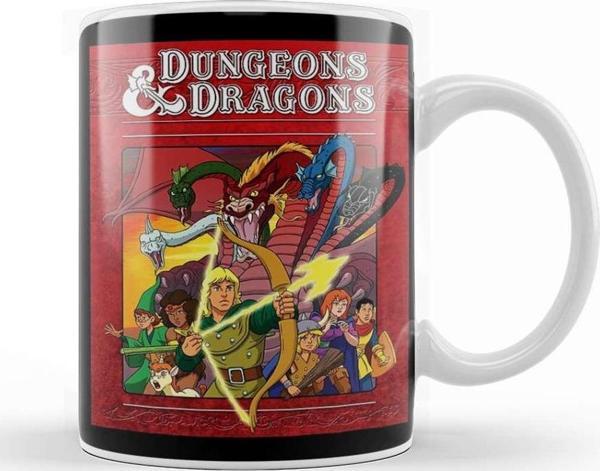 Baskı Dükkanı Dungeons And Dragons Kupa Bardak Porselen - Image 1