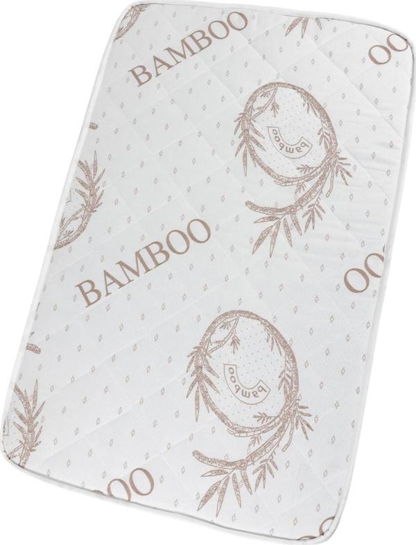 Bambu Ortopedik Bebek Oyun Parkı & Beşik Yatağı 70x110x10cm - Image 1