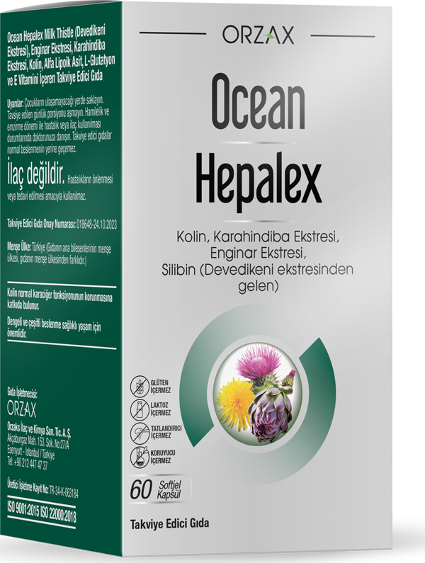 Ocean Hepalex 60 Softgel Kapsül - Image 1