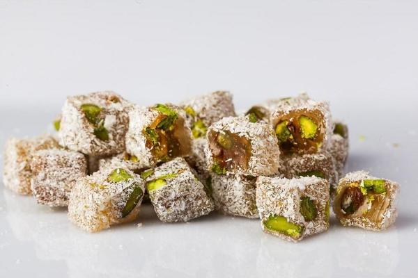 Balşeker Çifte Kavrulmuş Mini Antepli Lokum 500 G - Image 1