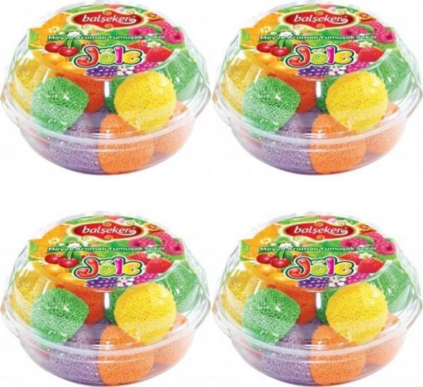 Balşeker Jöle Meyve Aromalı Yumuşak Şeker 4 x 200 G - Image 1