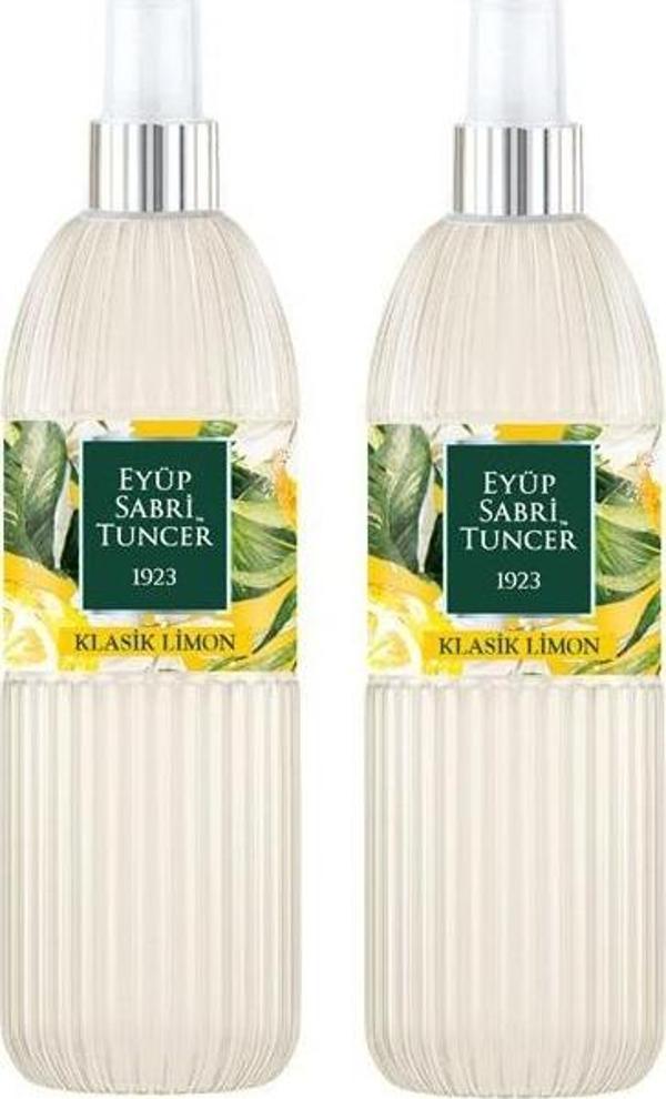 Eyüp Sabri Tuncer Klasik Limon 150 ml Sprey Kolonya - Pet Şişe 2 Adet - Image 1