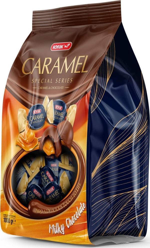 Konak Çikolata Kaplı Karamel 1000 gr - Image 1