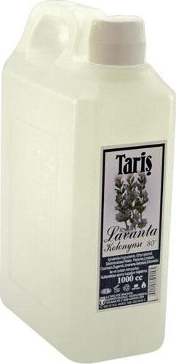 Tariş Lavanta Kolonyası 80 Derece Pet Bidon 1000 cc - Image 1