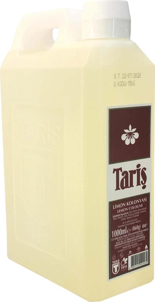 Tariş Limon Kolonyası 80 Derece 1 Litre - Image 1