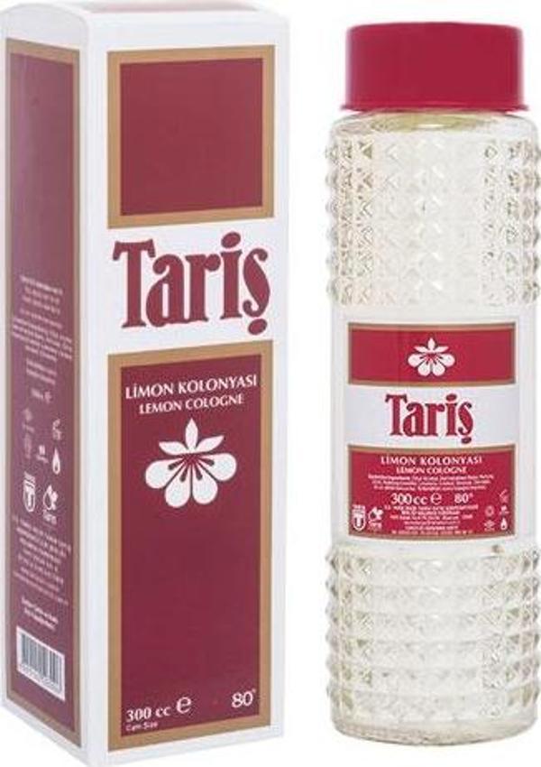 Tariş Limon Kolonyası Cam Şişe 300 cc - Image 1
