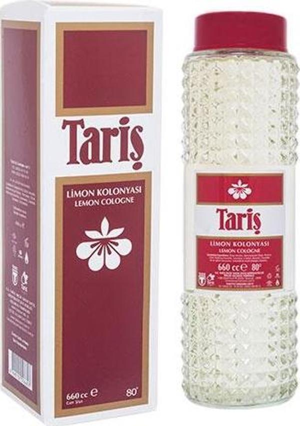 Tariş Limon Kolonyası Cam Şişe 660 cc - Image 1