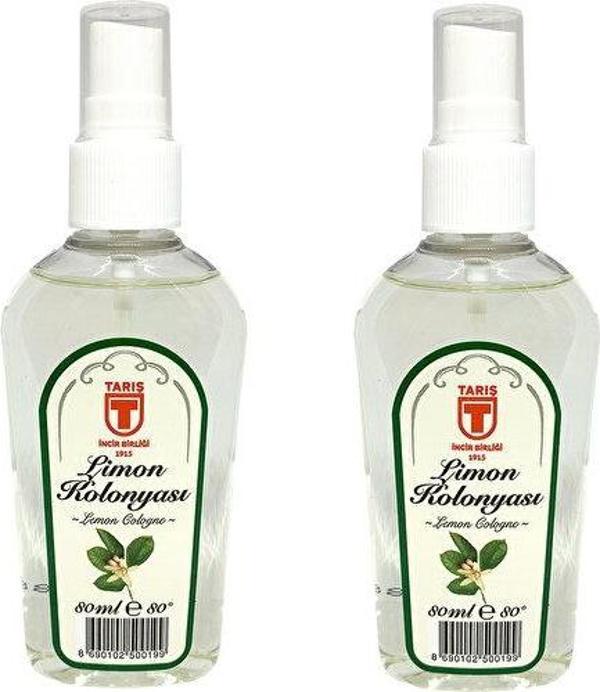 Tari̇ş Sprey Limon Kolonyası 80 ml - 2'li - Image 1