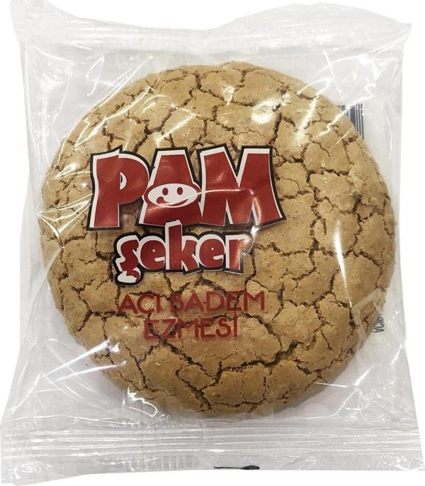 Pam Şeker Fıstıklı Acı Badem Kurabiyesi 12 x 60 G - Image 1